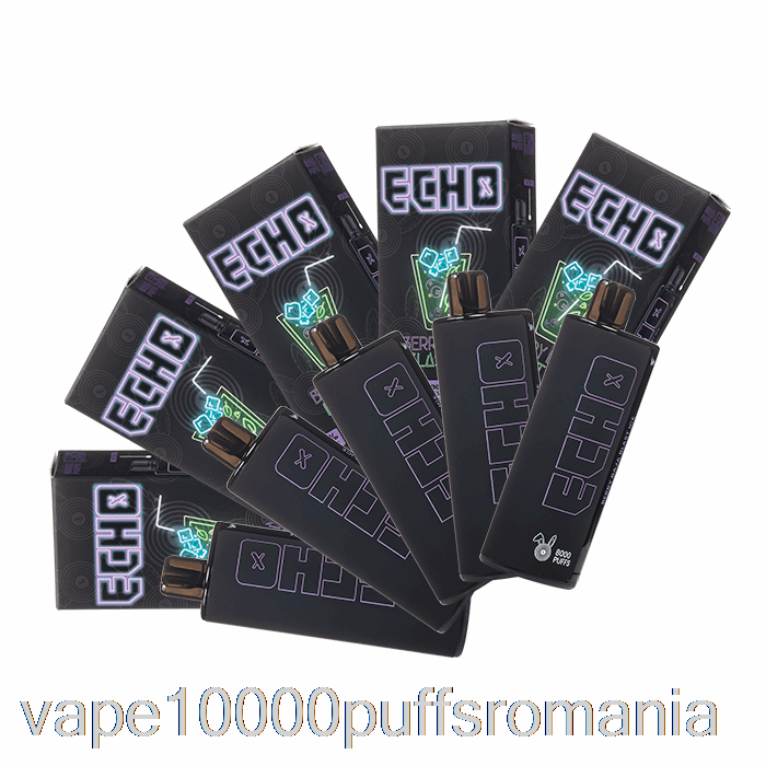 Vape Romania [10-pachet] Echo 8000 De Unica Folosinta